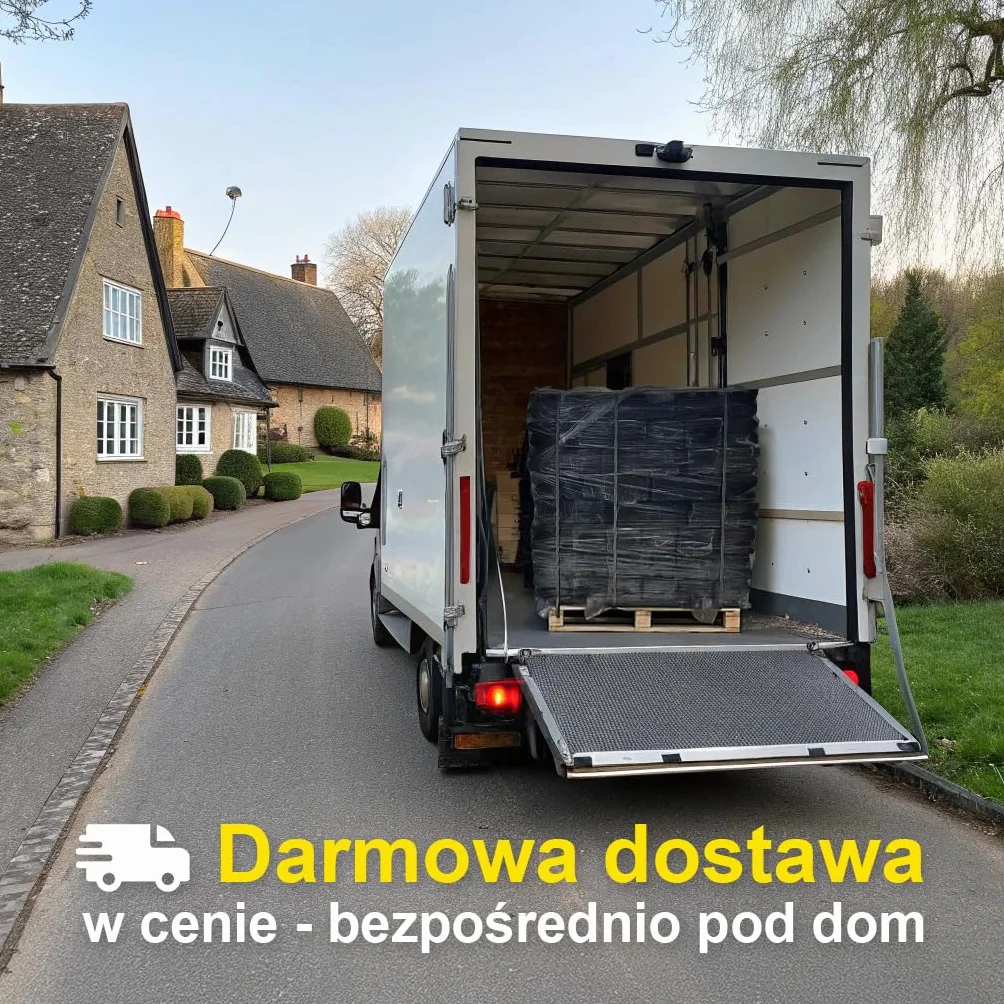 Brykiet torfowy eko do kominków i ogrzewania | biowęgiel 10 kg x 96 opakowań na paletę | 960 kg
