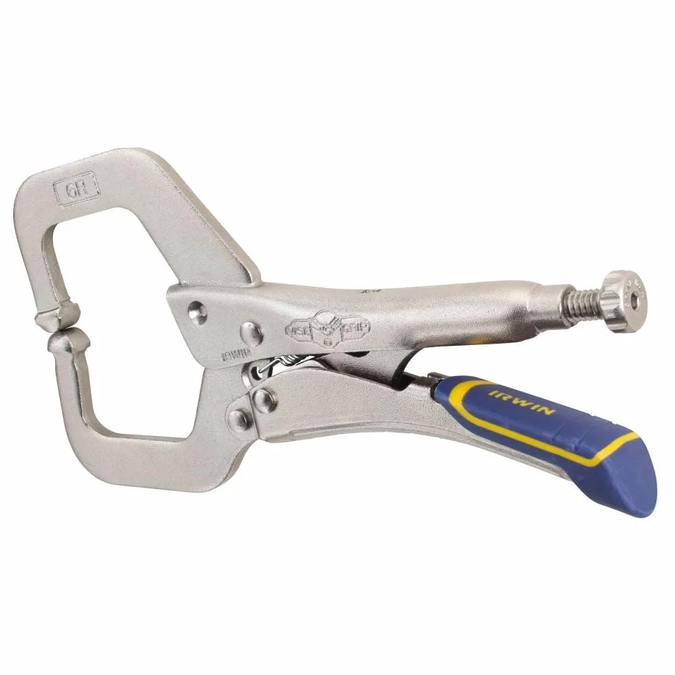 IRWIN VISE-GRIP szczypce spawalnicze, szybkie wydanie, blokada zacisku C, 15 cm (IRHT82585)