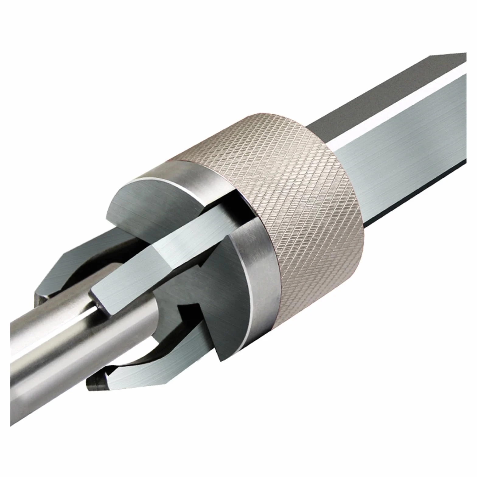 Ściągacz tylny z trzema pazurami 16/20/25/32mm automatyczny kwadratowy pręt okrągły 3 szczęki tokarki CNC ściągacz wsteczny do narzędzia do rysowania tokarki (Color : 25x25mm Round Bar)