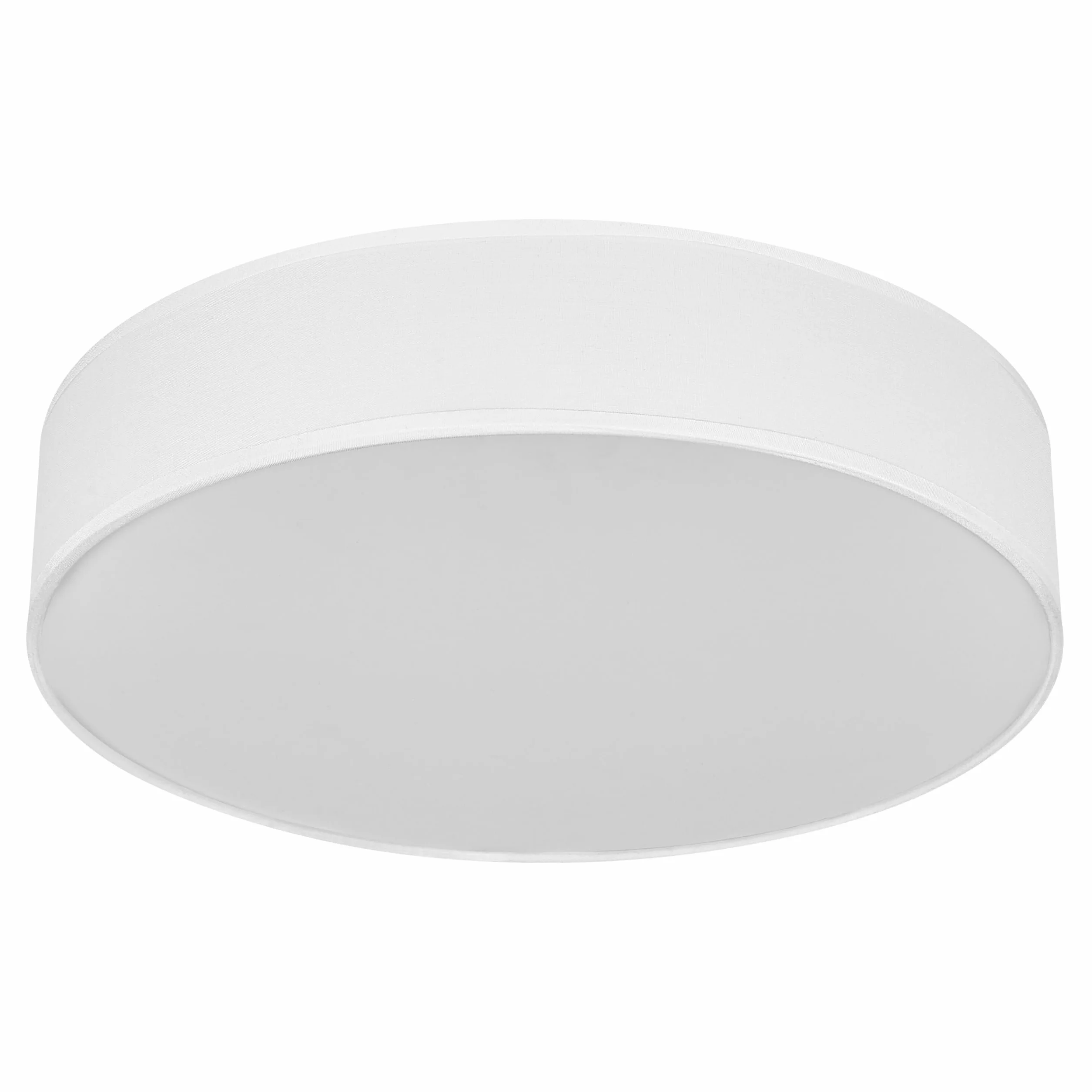 OSRAM Lampa sufitowa ORBIS PARIS 480mm, biała, trzonek 3XE27, możliwość wyposażenia w inteligentną lampę, wysokiej jakości, nowoczesny design, z tekstylnym kloszem, odpowiednia do wnętrz, okrągła, | Orbis Paris, oświetlenie wewnętrzne ścienne, białe, śred