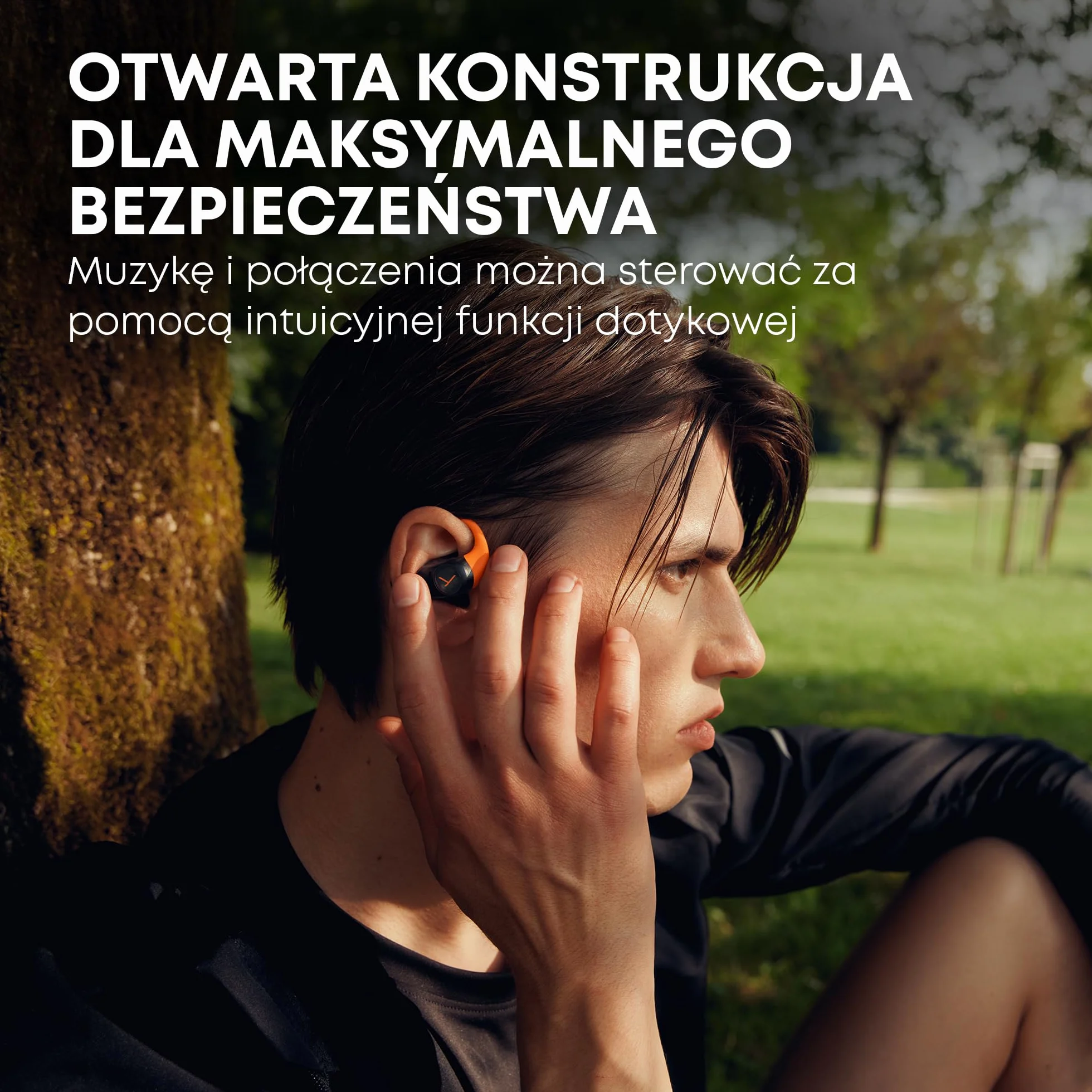 beyerdynamic AMIRON 200 Sportowe słuchawki z otwartymi uszami Bluetooth 5.3 36h baterii czarny