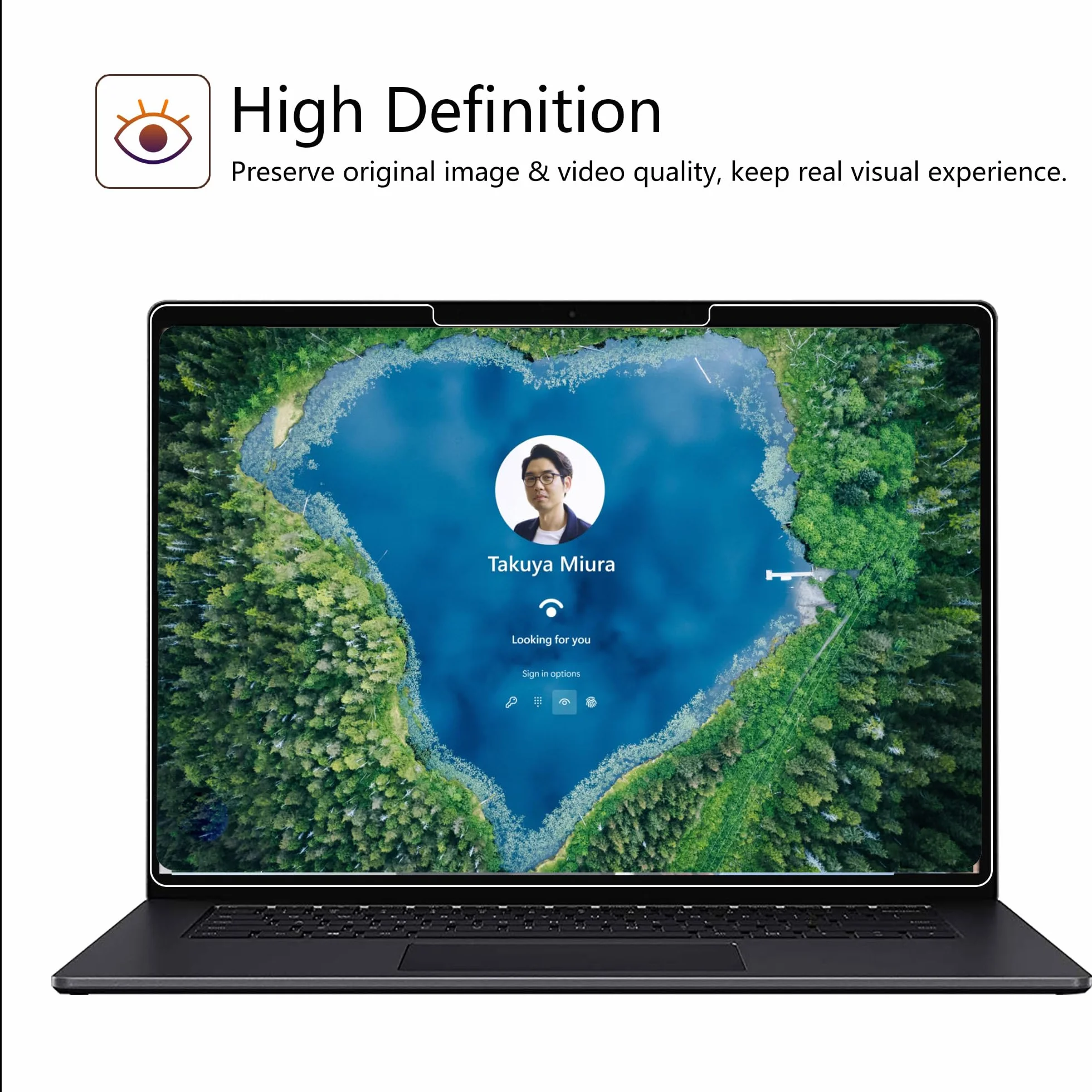 MEGOO Hartowane Szkło Ochronne do Microsoft Surface Laptop 7 2024 15 Cali