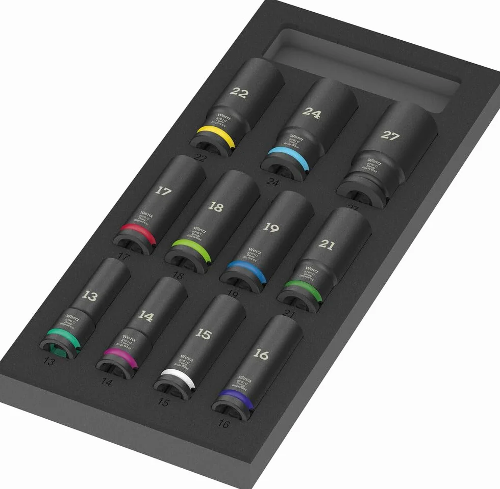 9725 Zyklop C 1/2" zestaw 11-częściowy zestaw 11 końcówek nasadowych