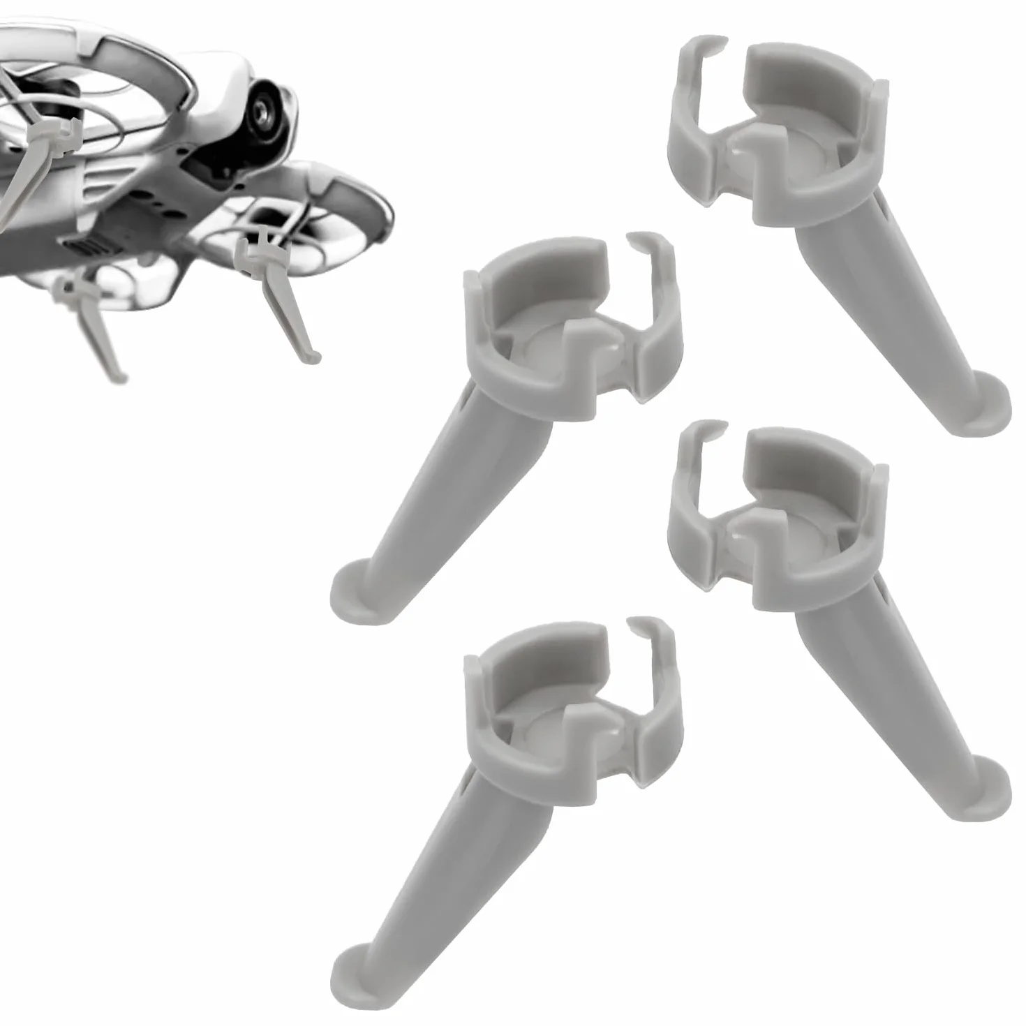DJI NEO Podwozie do Drona 4 Sztuki Lekkie Plastikowe Nogi do Ladowania Anty-Zarysowujacy (Typ Pochylony)