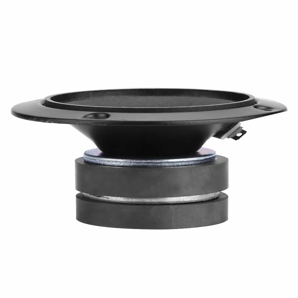 Garsent 3-calowe głośniki stereo 2-drożne HiFi 4 Ohm basowe do samochodu i łodzi