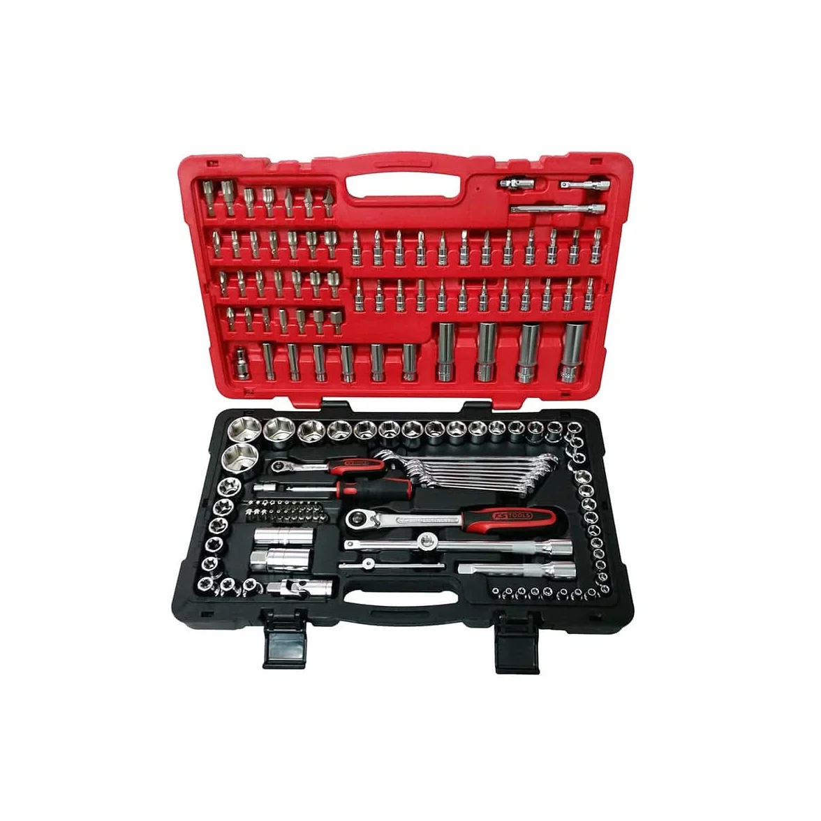 'KS Tools 922.0751 walizka 151-częściowy zestaw kluczy nasadowych 1/4 – 1/2"