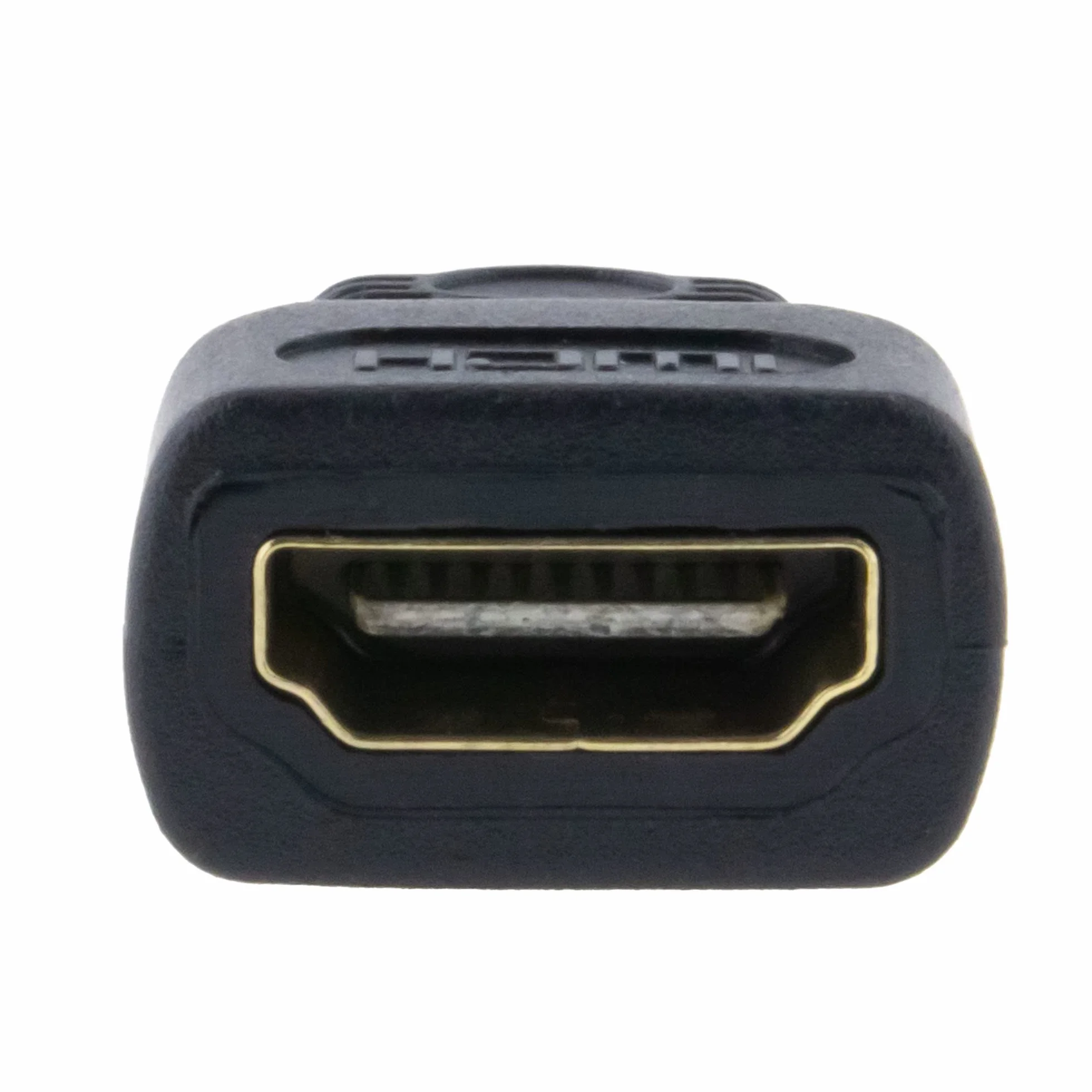 SeKi Adapter HDMI A gniazdo na mini HDMI typ C męska pozłacane złącza czarny