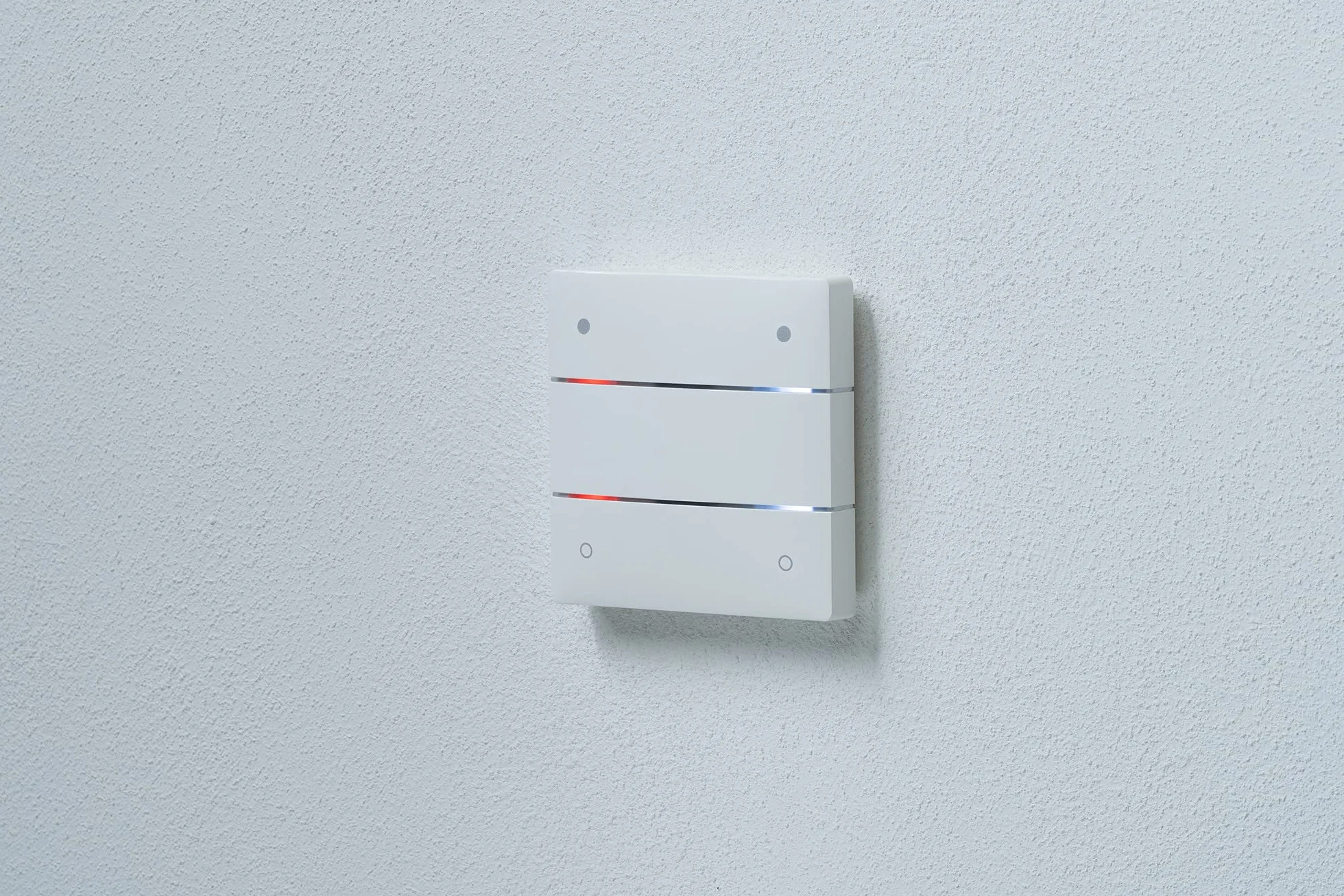Theben 4969234 iON 104 KNX czujnik dotykowy 4-przyciskowy Secure | 4 diody LED stanu, czujnik temperatury, przełączanie, ściemnianie, żaluzje, nadajnik wartości, sceny, kolory, sekwencje
