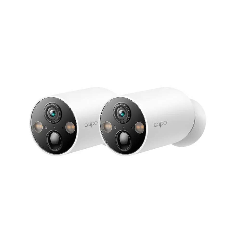 TP-Link Tapo C425 (2-pack) | Zestaw 2 kamer Wi-Fi 2K QHD na baterie | Tryb nocny w kolorze | Wykrywanie AI | Współpraca z H200 | Kompatybilne z Alexa i Google Home