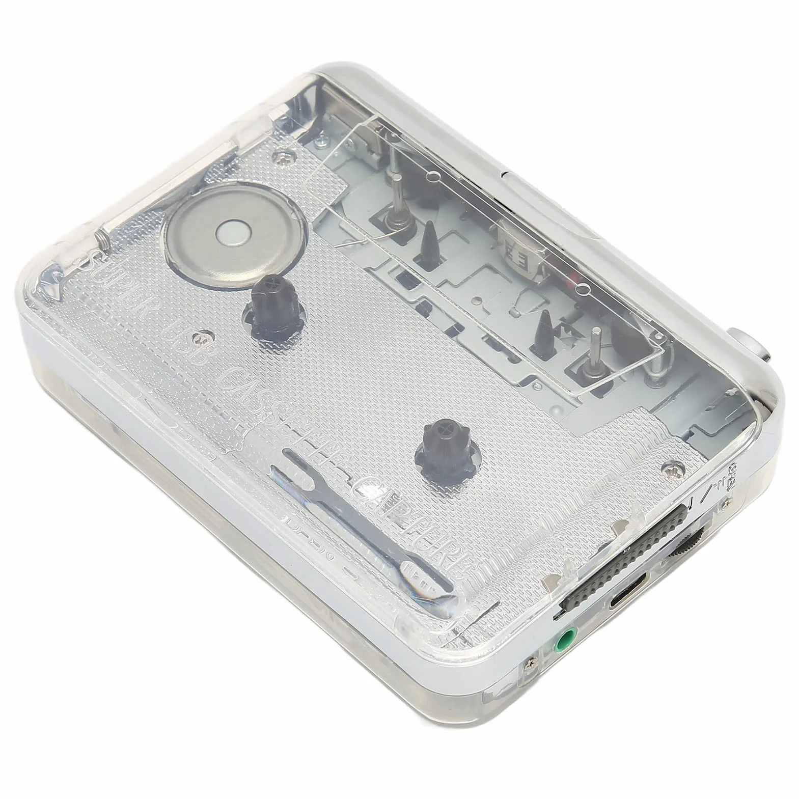 Zaktualizowano Konwerter z Kasety na MP3, Przechwytywanie Przenośnego Odtwarzacza Kasetowego USB, Odtwarzacz Kasetowy Odtwarzacz MP3 Audio Muzyka z Gniazdem Słuchawkowym 3,5 Mm, Kaseta