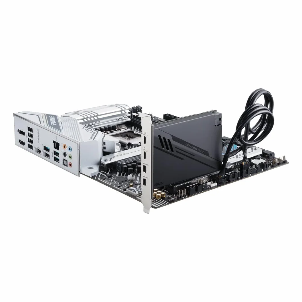 ASUS Karta ThunderboltEX 4, PCI Express, 2 x Thunderbolt 4 (USB-C), 2 x wejście Mini DisplayPort, TBT Header, USB 2.0