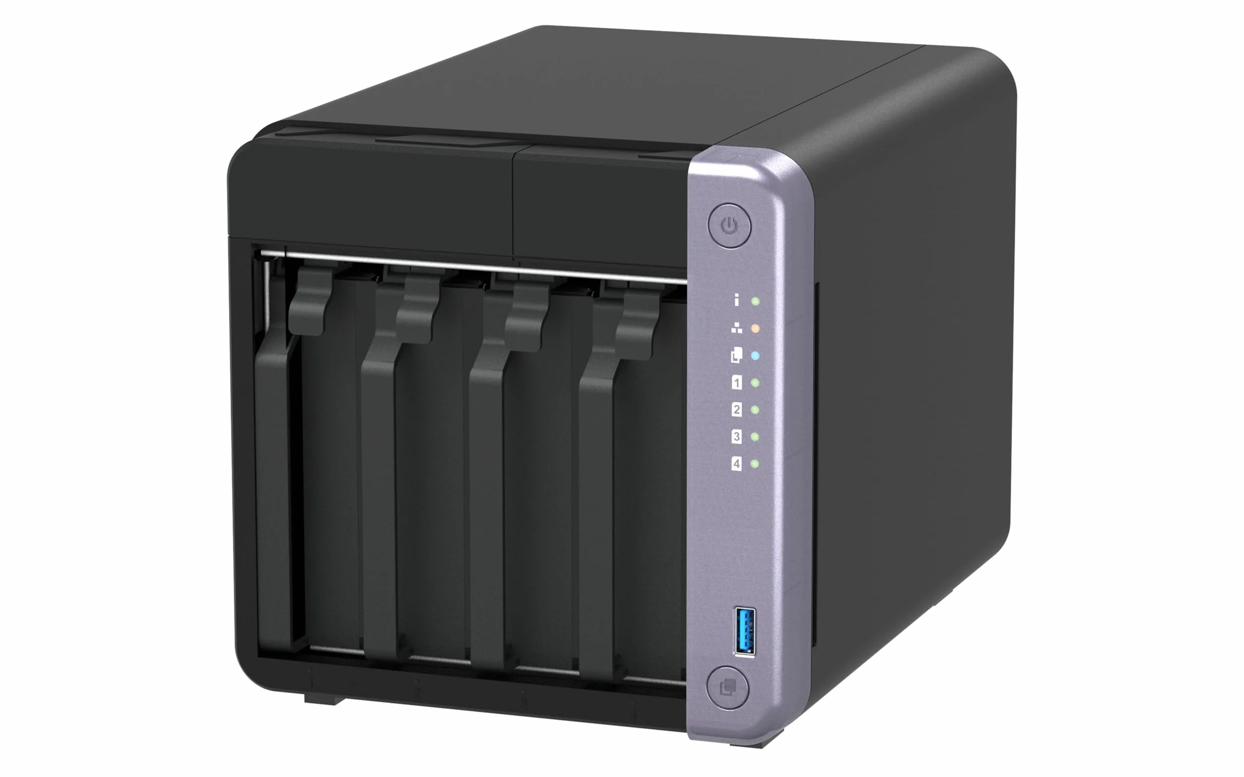QNAP TS-432X-4G serwer danych Tower Alpine AL-524 4 GB DDR4 Qnap QTS, czarny