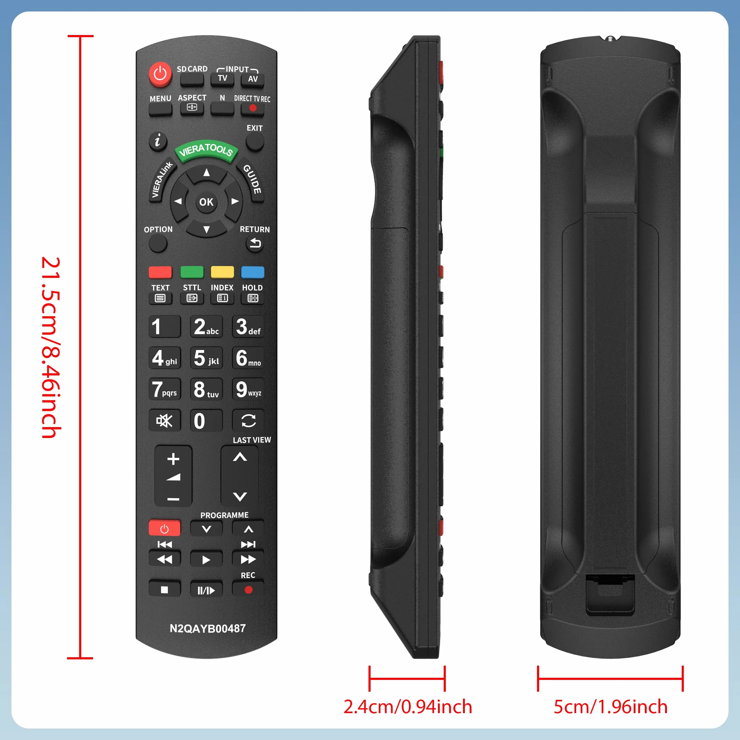 Zamiennik pilota Panasonic TV N2QAYB000487