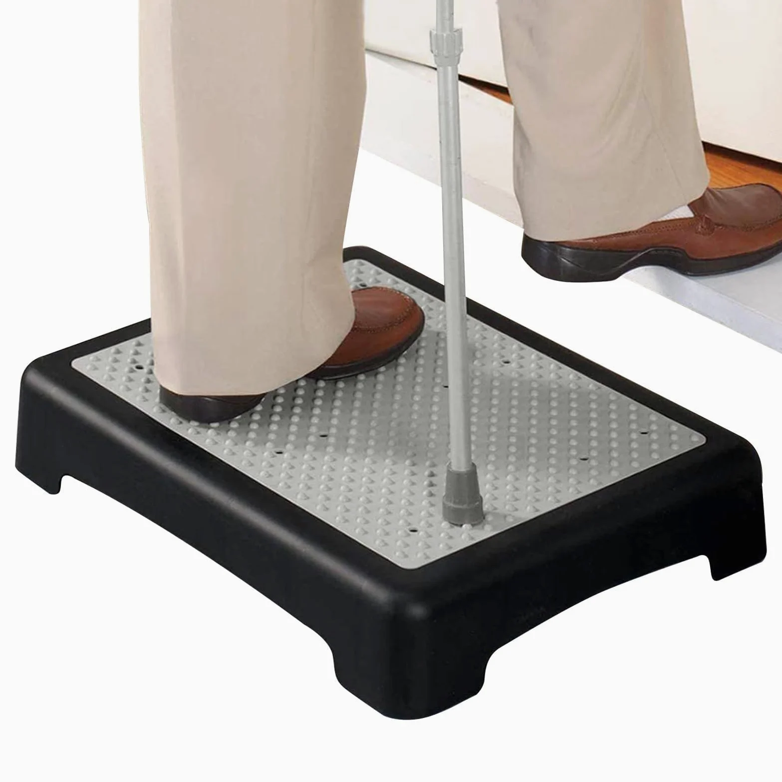 Caballete para Adultos Escaleras para la Cama para Adultos Escalera portátil con Capacidad 181 kg reposapiés Interior Exterior baño Coche y Ancianos