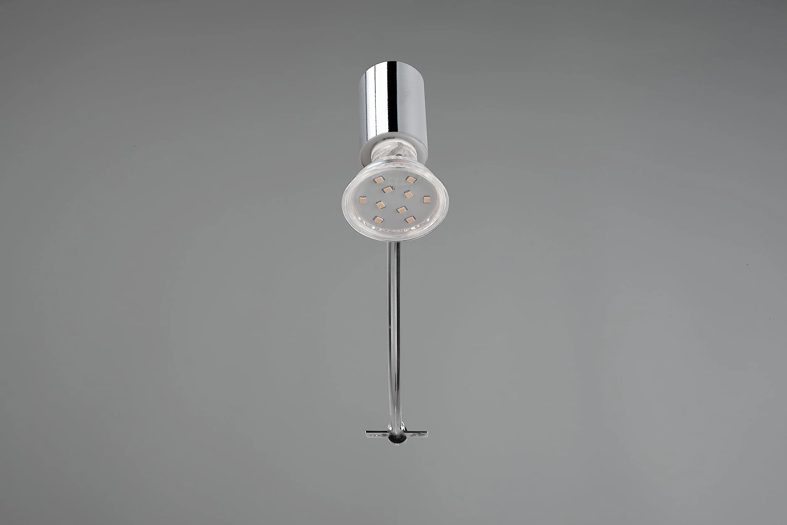 Trio, Aplikacja, Giada 1xGU10, max.5,0 W Korpus: Metal, Chrom L:5,4cm, L:34,0cm, H:11,4cm IP44