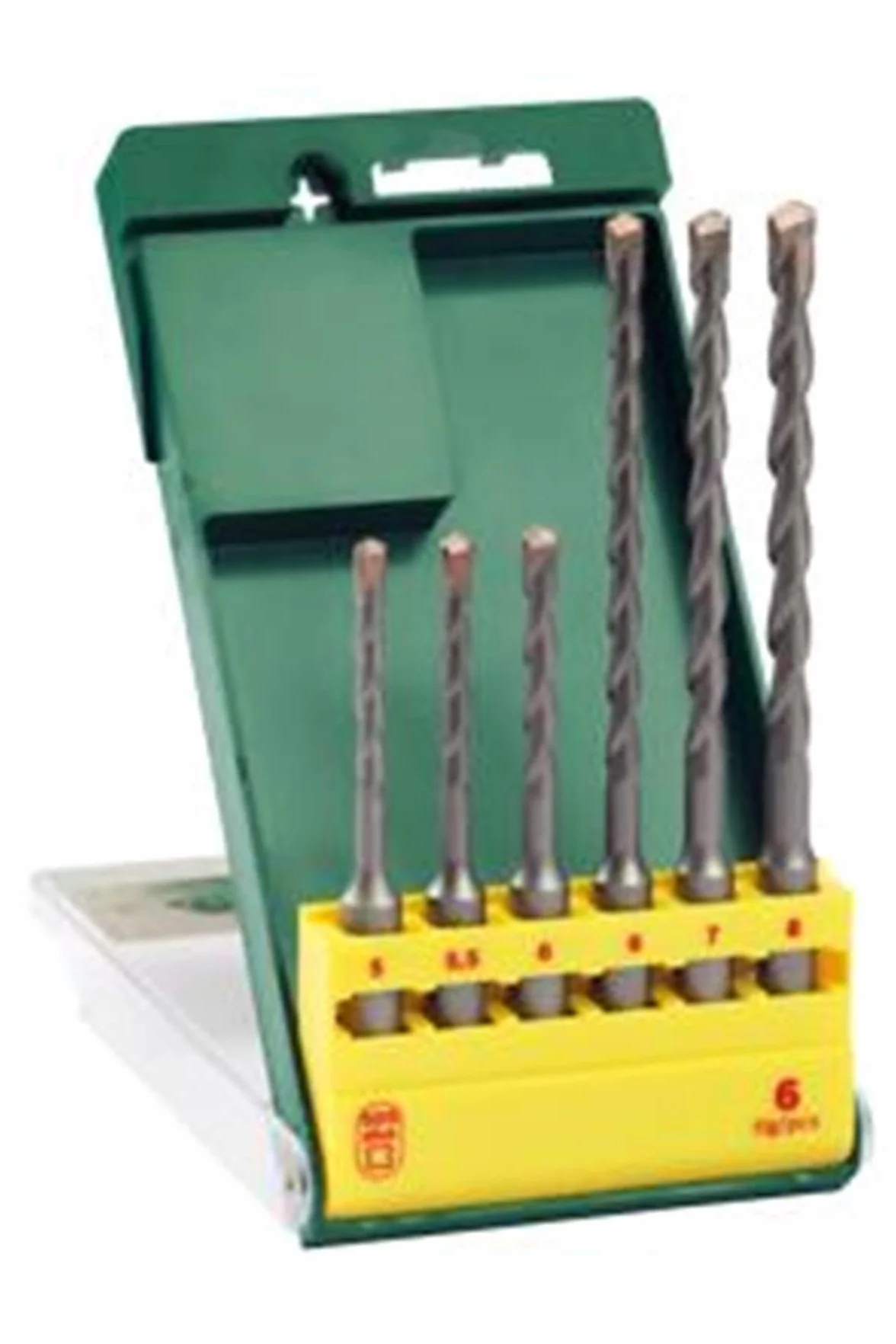Bosch Zestaw wierteł udarowych SDS plus, 6 szt.