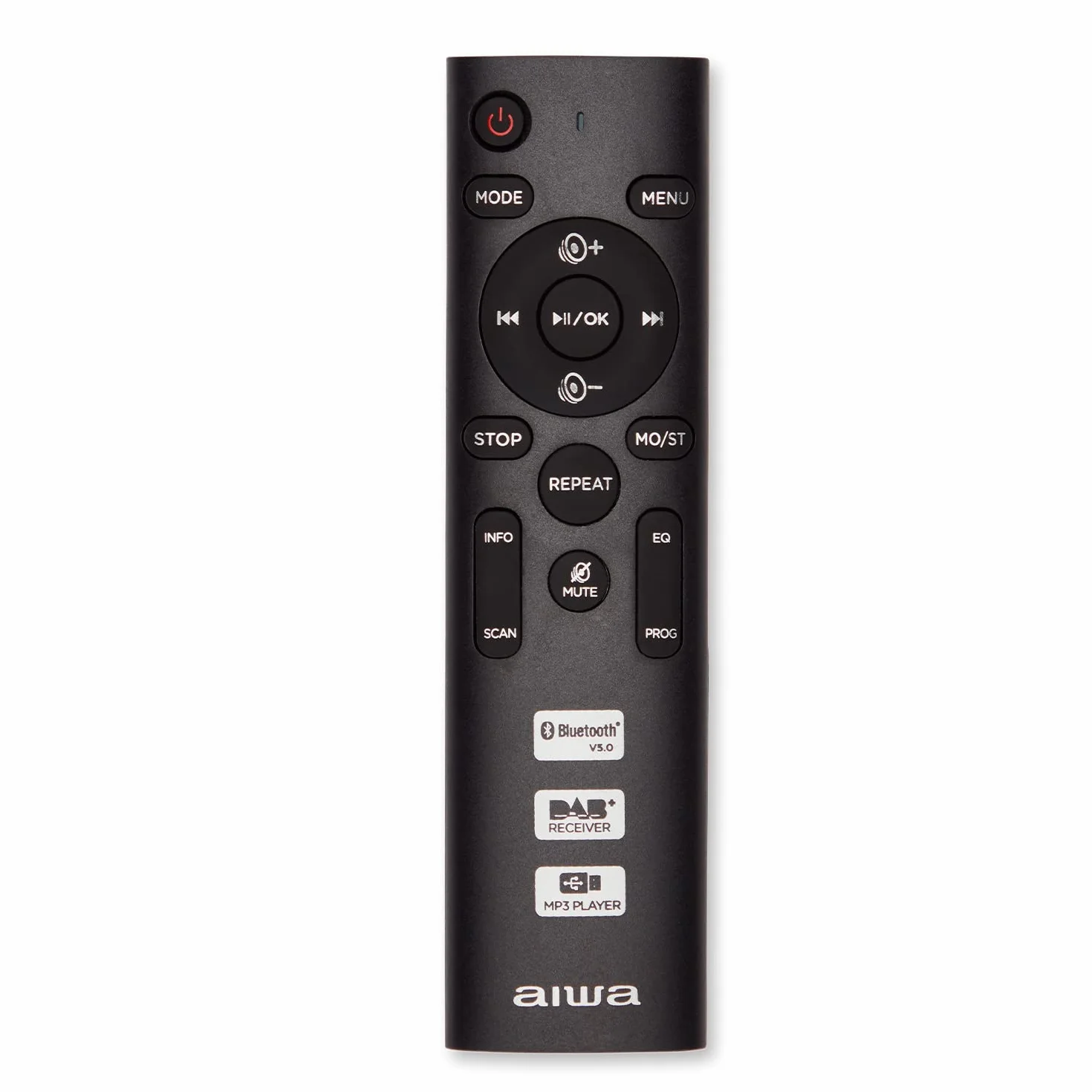 BOOMBOX RADIOODTWARZACZ DAB+, CD/MP3, USB, BT, AUX IN - AIWA BBTC-660DAB/MG