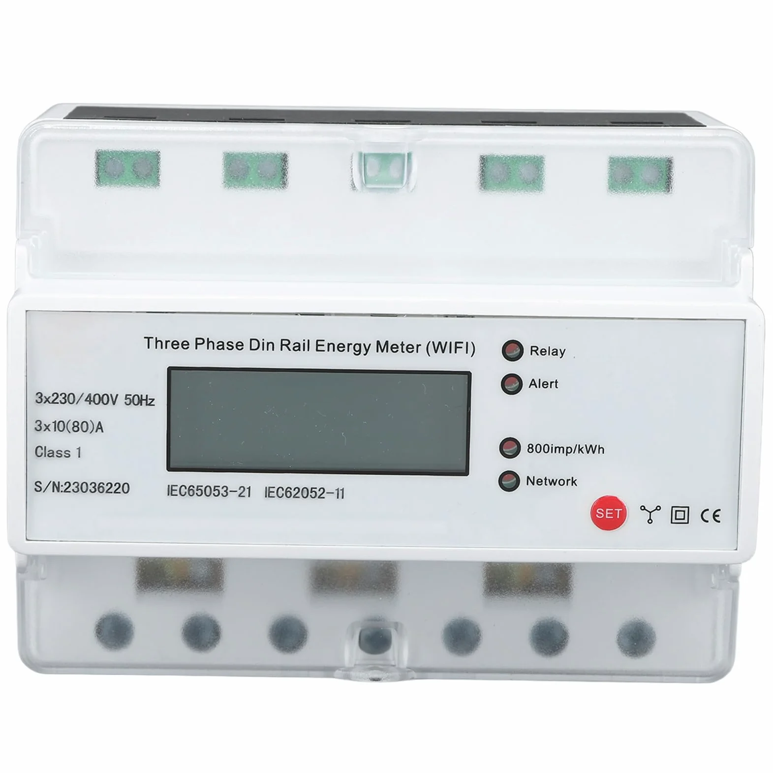 Inteligentny licznik energii elektrycznej 3-fazowy 4-przewodowy 4G Typ szynowy Wielofunkcyjny licznik energii dla aplikacji Tuya Zarządzanie energią elektryczną Do użytku