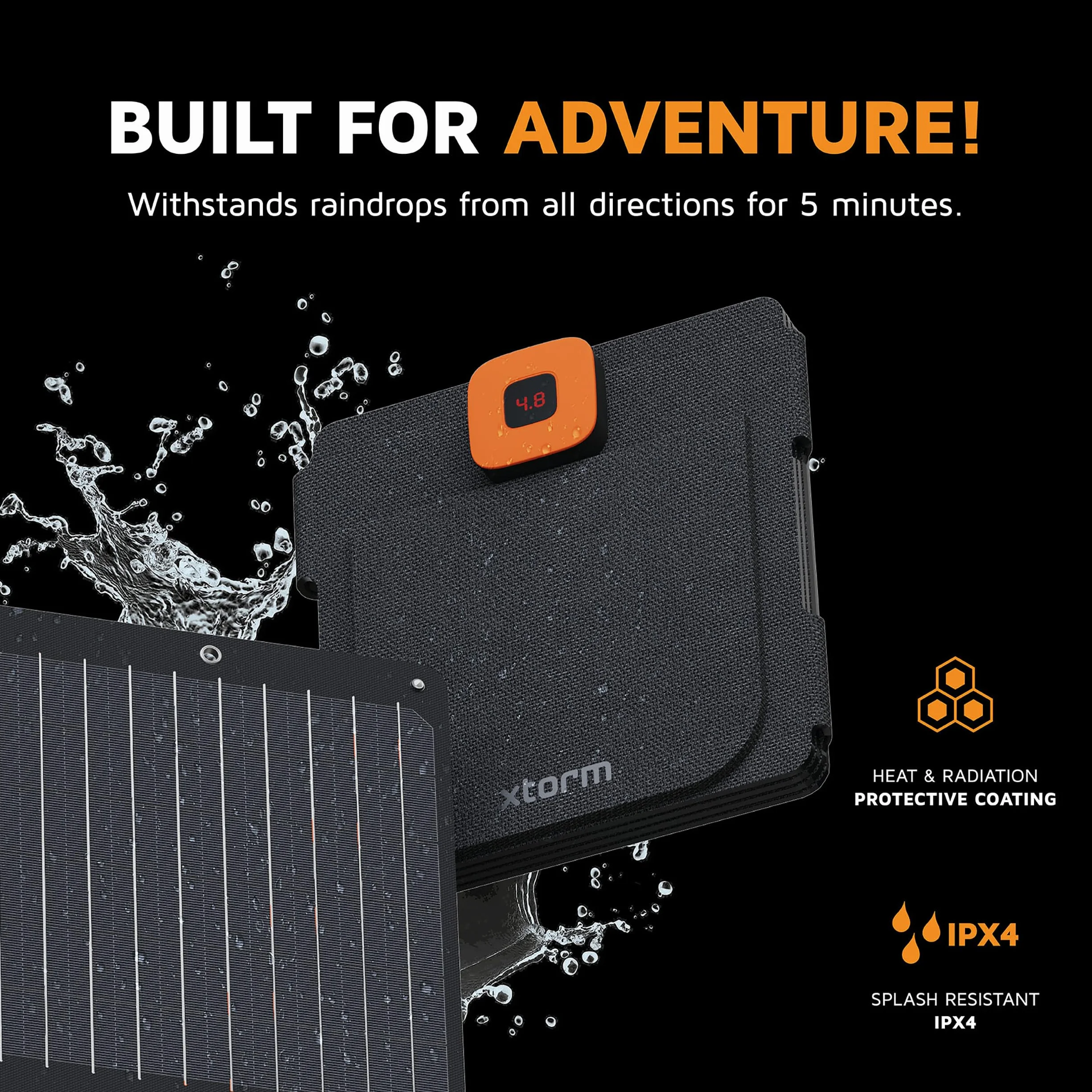 Xtorm SolarBooster Panel Słoneczny 28 W Składany Monokrystaliczny EFTE