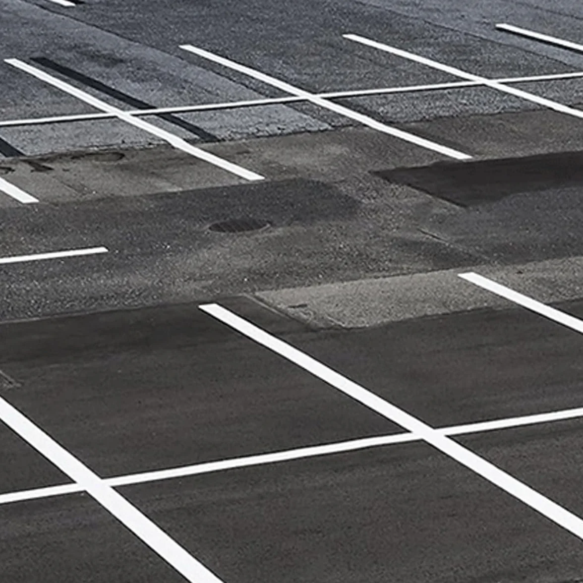 Szablon linii parkingowych, składany, dokładne oznakowanie dróg na boiskach sportowych, parkingach i chodnikach