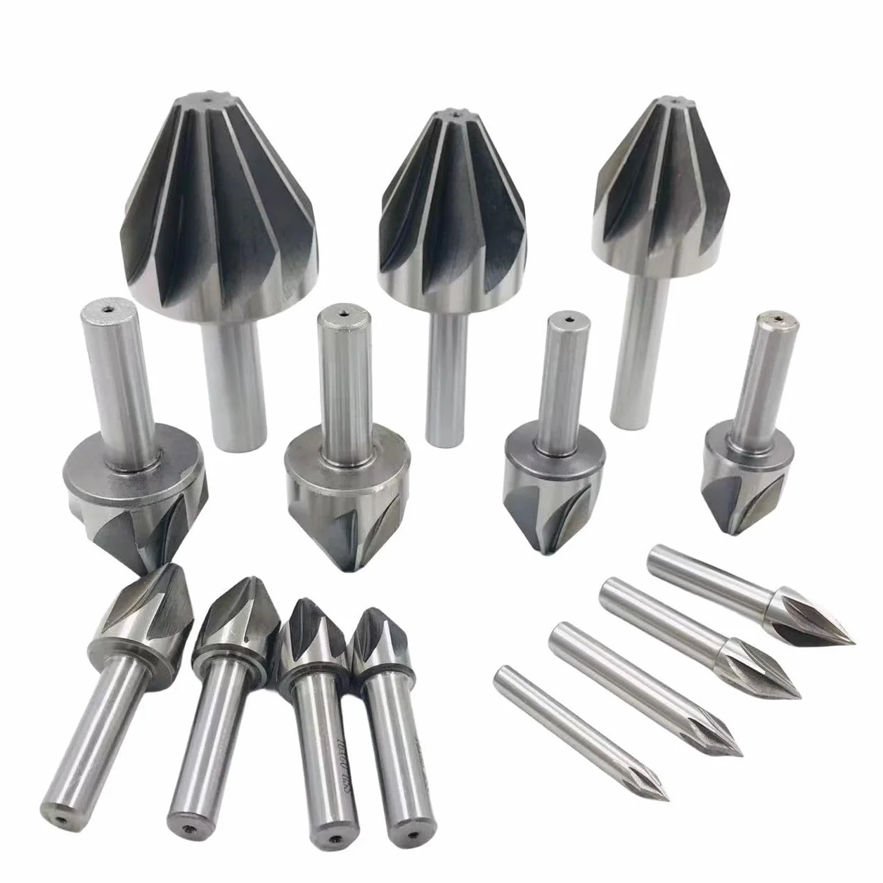 6-50mm HSS wiertło rozwiercające, 1 szt. 60 stopni 6/8 rowek frez do fazowania, metalowe narzędzie do fazowania otworów(32mm(60 degrees))