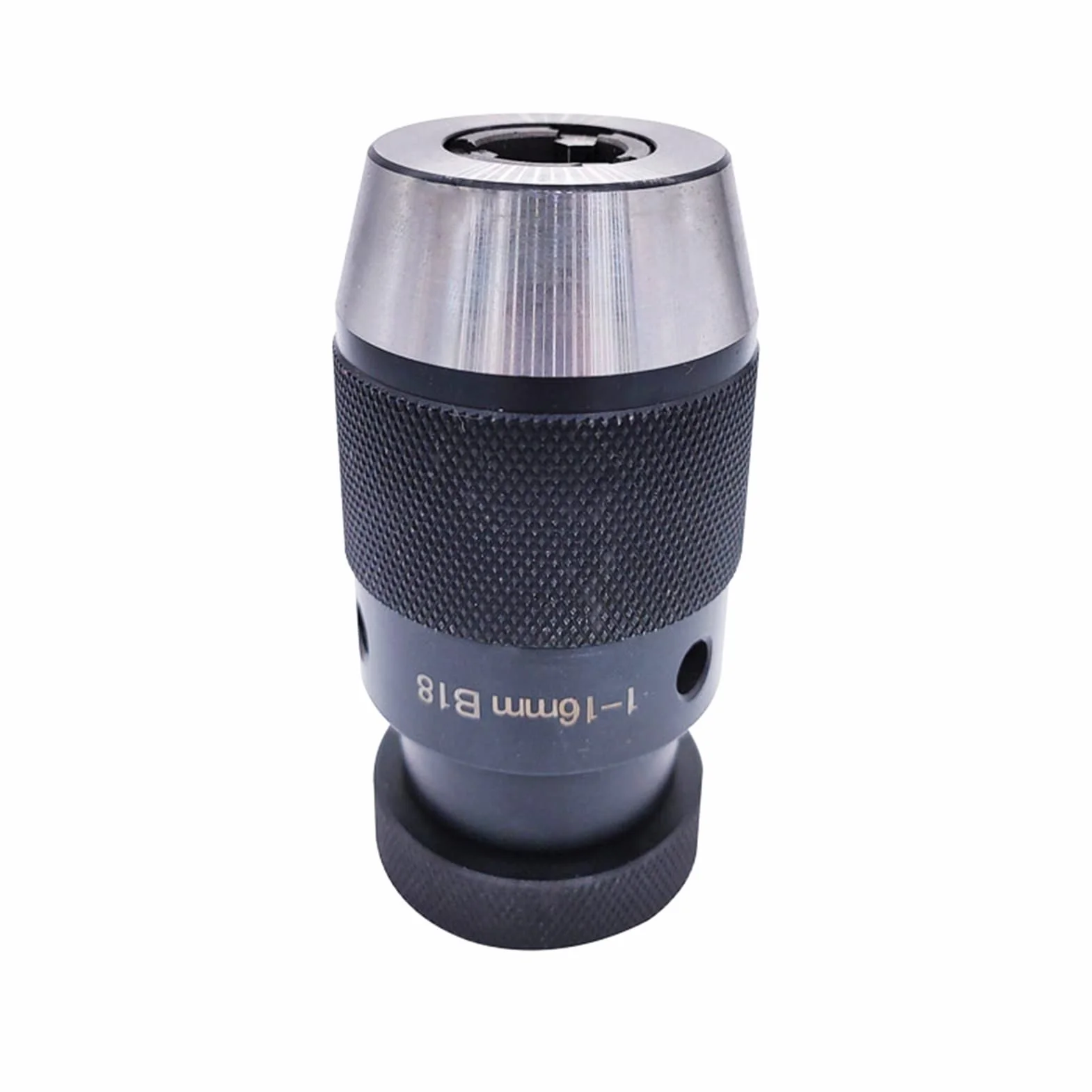 Uchwyt tokarski, 1-16mm. B16 B18. Uchwyt wiertniczy do obrabiarek i przenośnych narzędzi Profesjonalny wiertarka wiertarska Keyless Wiertło narzędzie Tokarka(B18)