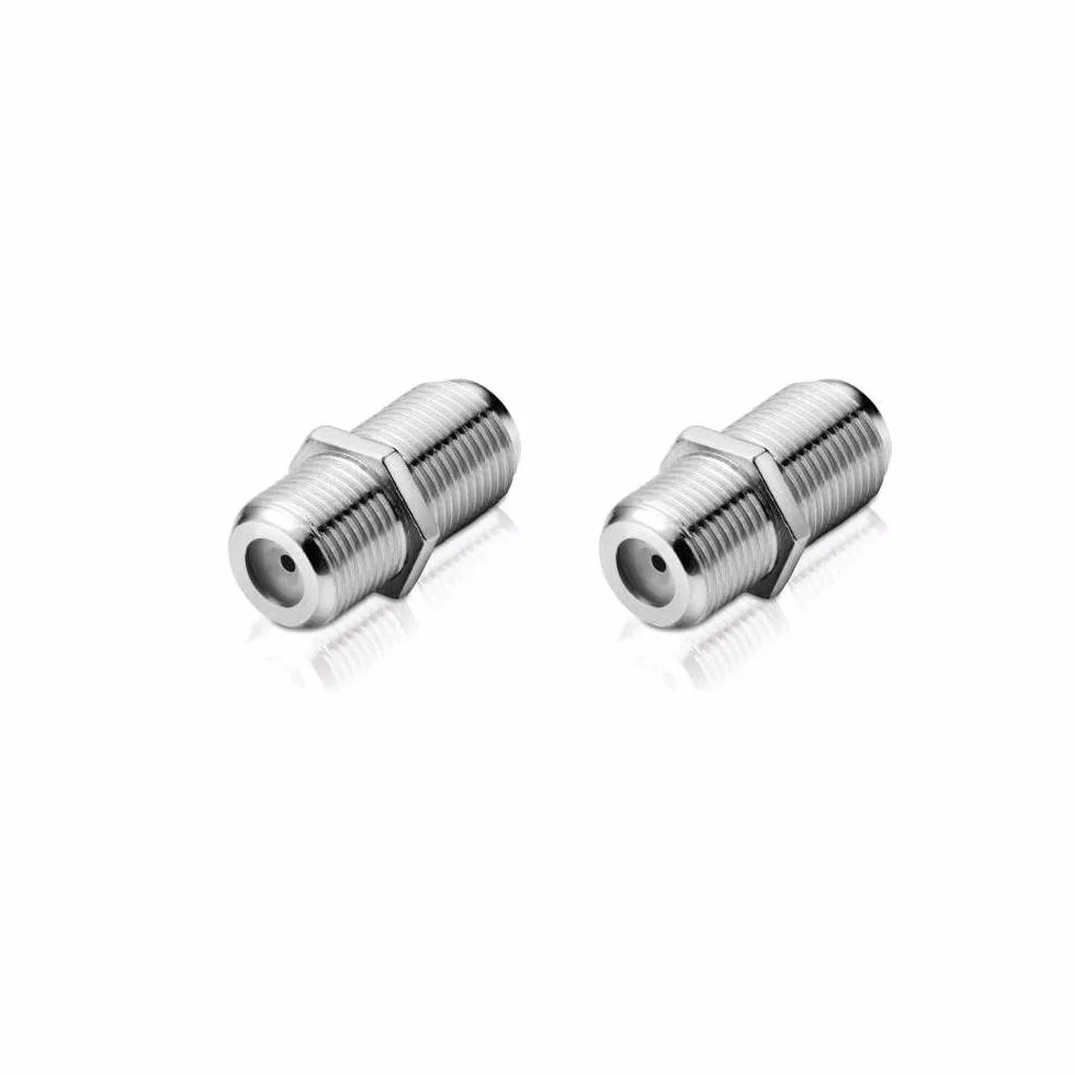 Conecto Adapter F gniazdo na gniazdo F, przedłużacz kabla antenowego, zestaw 2 szt