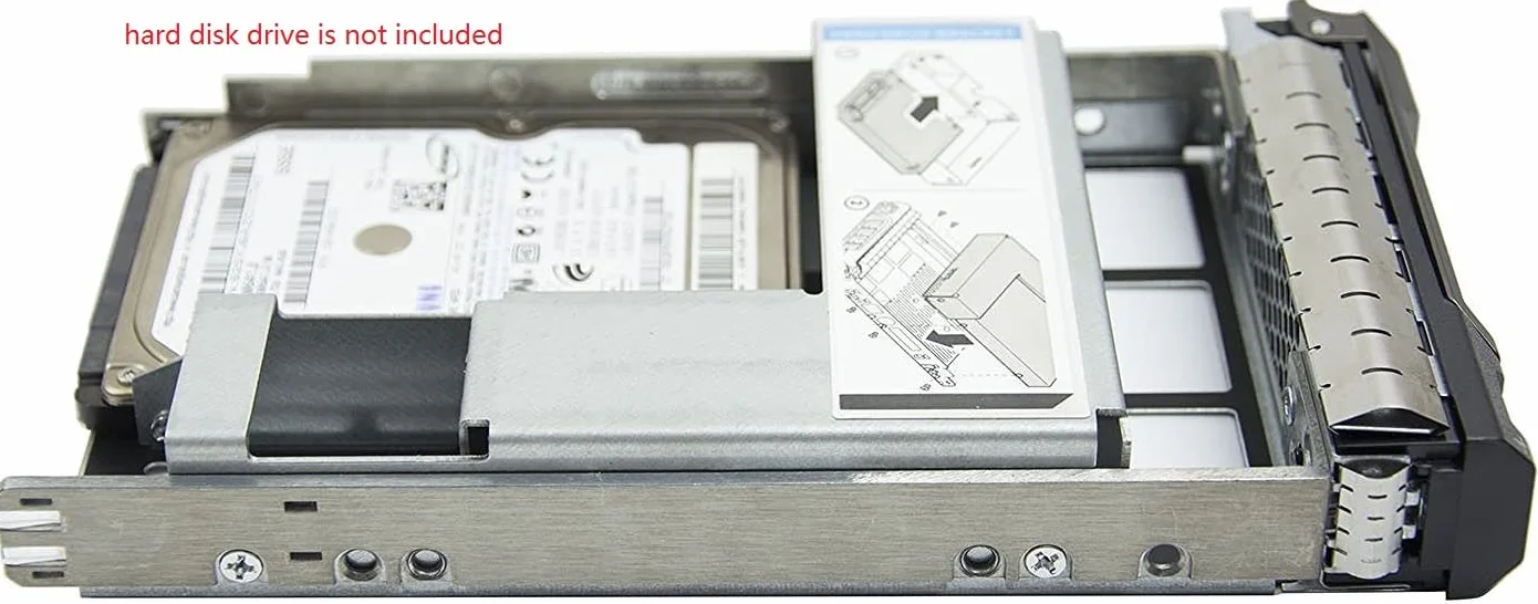 Zestaw 2 szt. RGBS 2,5" adapter SSD do DELL 3,5" SAS SATA obudowa tacy