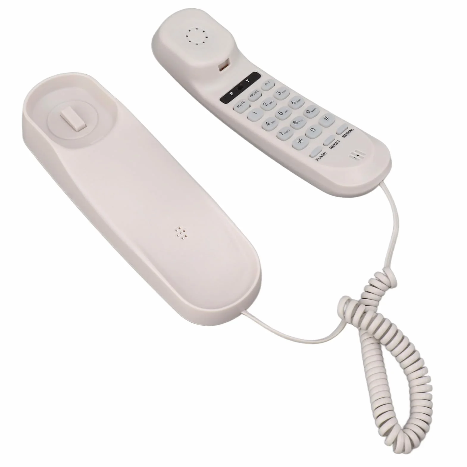 Przewodowy Telefon Domowy, Telefony ścienne w Stylu Retro do Telefonów Stacjonarnych, Analogowy Telefon Stacjonarny ze Wzorem Klasycznego Telefonu ściennego, Telefon w Starym