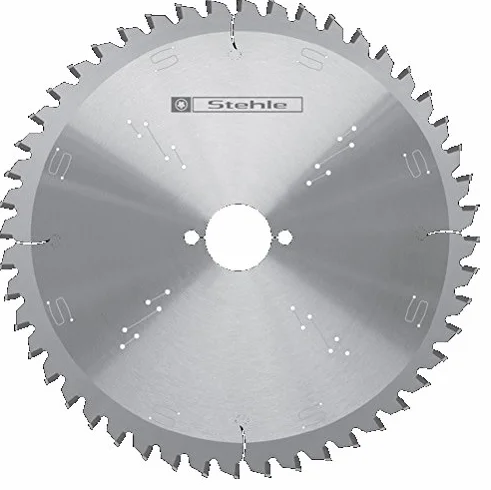 Stehle HW K+G ujemny brzeszczot do piły ukośnej 260 x 2,5/1,8 x 30 mm Z=60 ząb zmienny z ujemnym kątem natarcia