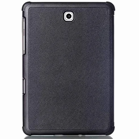 Etui Samsung Galaxy Tab S2 8 Cali Skórzany Pokrowiec ze Stojakiem T710 T715 T719 Czarny
