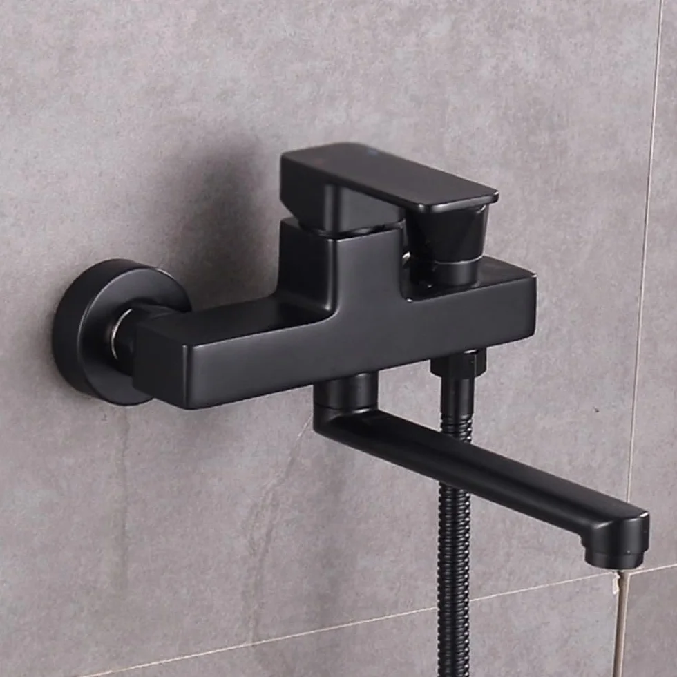 bateria wannowo-prysznicowa z prysznicem, baterie wannowe obrotowa mosiężna bateria wannowa-c