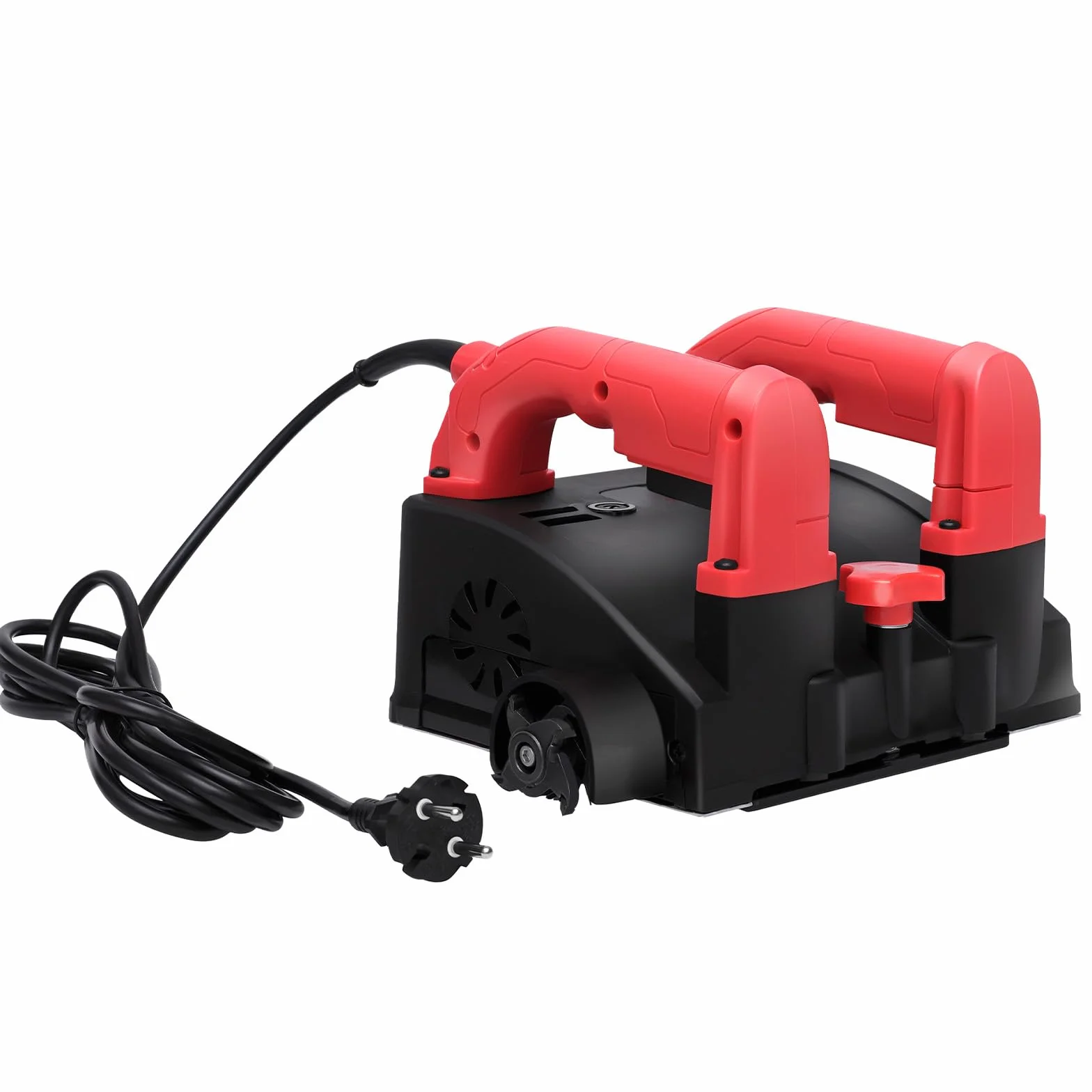 Elektryczna szufla do szlifowania ścian, 1200 W, 1000-4000 obr./min, urządzenie do usuwania tapet z 26 ostrzami i głębokością strugania 1-4 mm, przenośna frezarka tynkarska