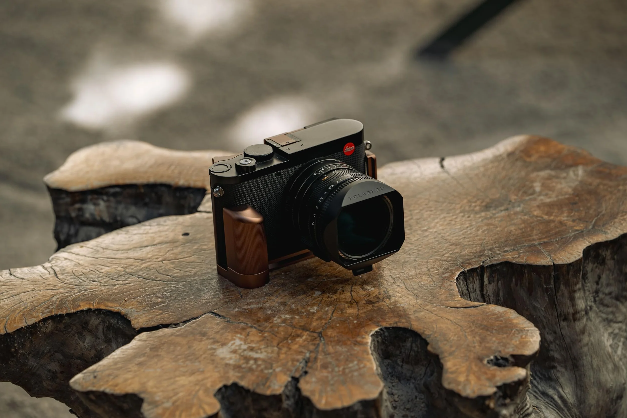 PolarPro BaseGrip Leica Q3 Brązowy