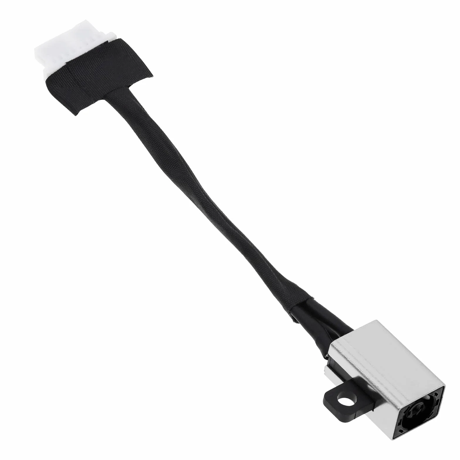 ECSiNG Gniazdo zasilania DC kabel portu ładowania kompatybilny z Dell Latitude 3510 Inspiron 14 5402 7 cm
