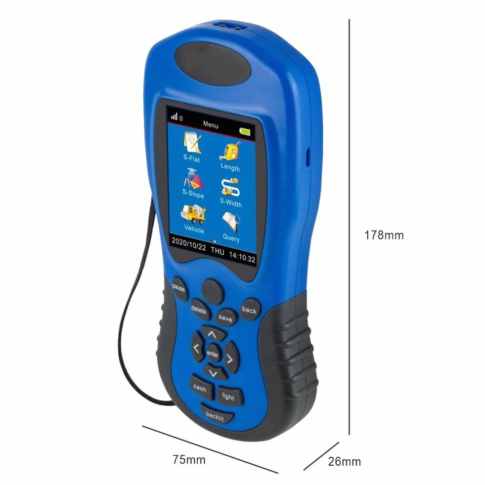Ręczny sprzęt geodezyjny GPS, cyfrowy wyświetlacz LCD Obszar gruntów rolnych Długość Wysokość Ciśnienie Satelitarne urządzenie pomiarowe, dla leśnych użytków rolnych Górnictwo Górskie Powierzchnia