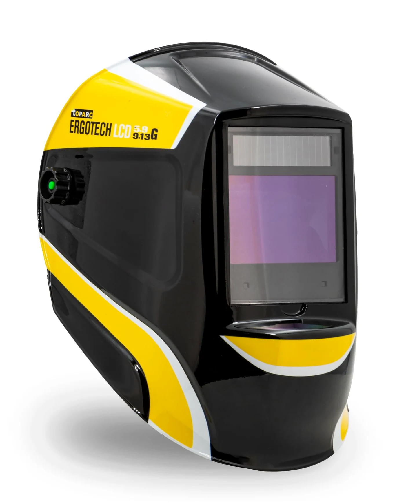 GYS 068667-GYS-MACHE Mask LCD ERGOTECH + 5-9/9-13 Czarny True Color