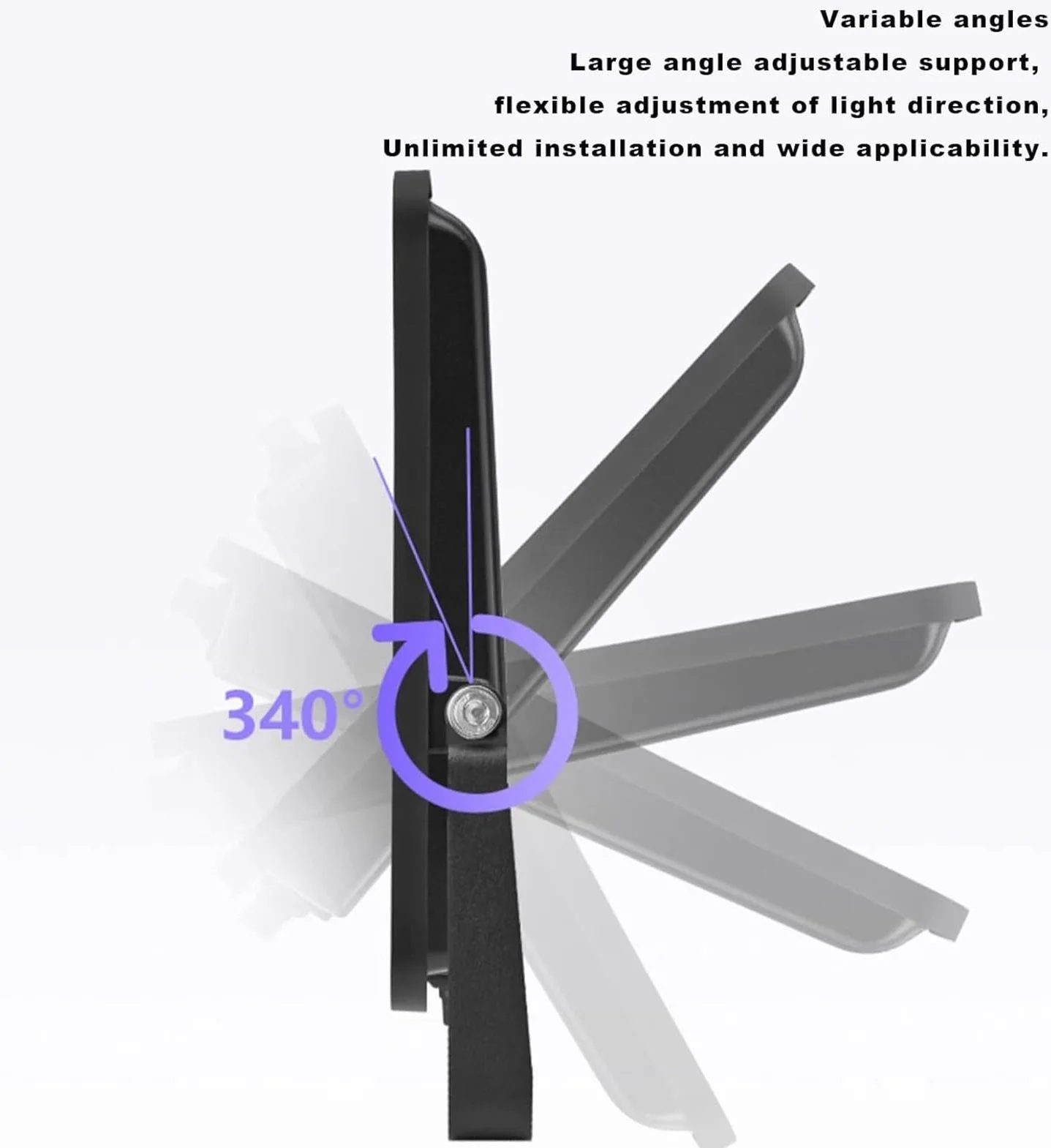 lampy solarne， Lampa robocza LED IP65, zewnętrzne oświetlenie punktowe ścienne, idealny wybór do garaży, tarasów i dachów(6500k,30W)