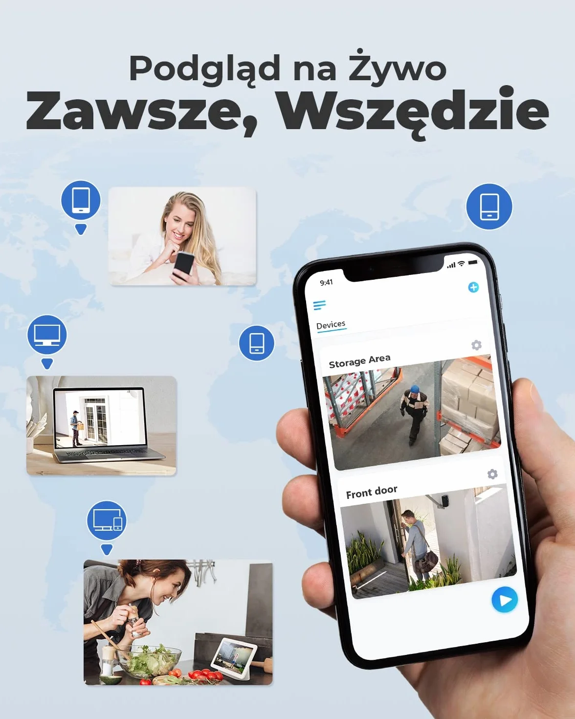 Reolink System kamer monitoringu 4K PoE CCTV Ultra HD, inteligentne wykrywanie osób/pojazdów, 8X kamery IP 8MP PoE, NVR 16 kanałów 4TB HDD do ciągłego nagrywania, noktowizja, RLK16-800B8-A