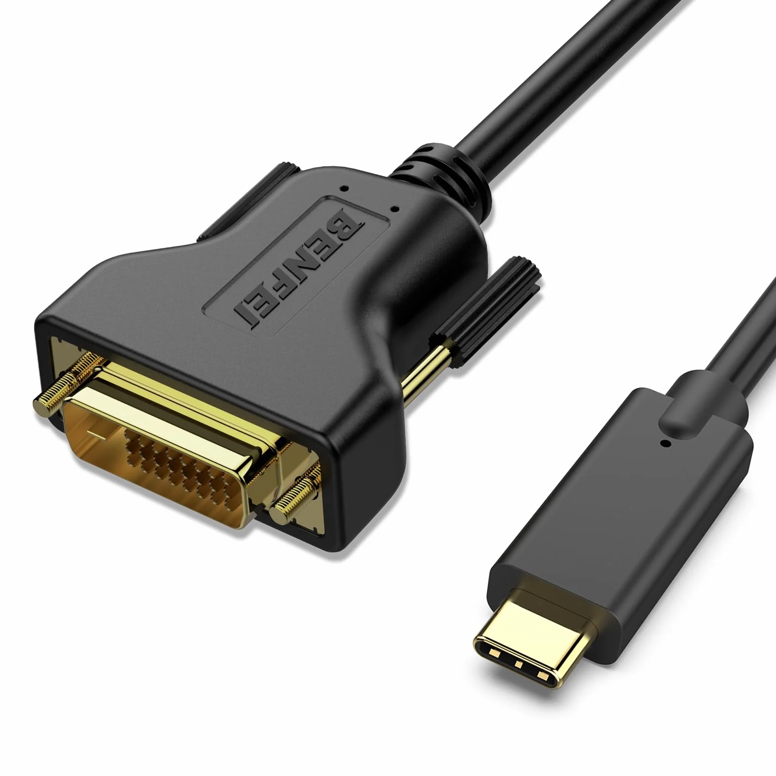 BENFEI Kabel USB C na DVI 0,9 m Thunderbolt 3 kompatybilny MacBook Pro Samsung Galaxy Surface Book Dell XPS Pixelbook