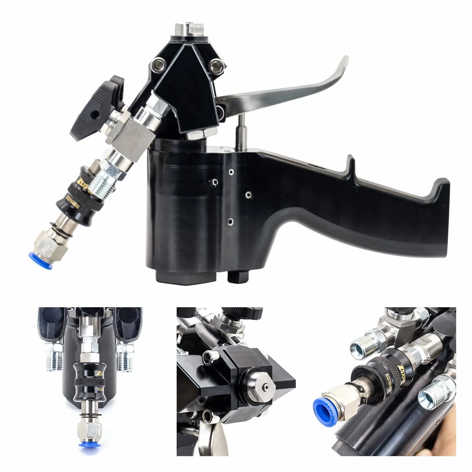 Pistolet Natryskowy P2 PU Pistolet Natryskowy Do Pianki Poliuretanowej Wysokociśnieniowy Pneumatyczny Pistolet Natryskowy,Łatwe Czyszczenie