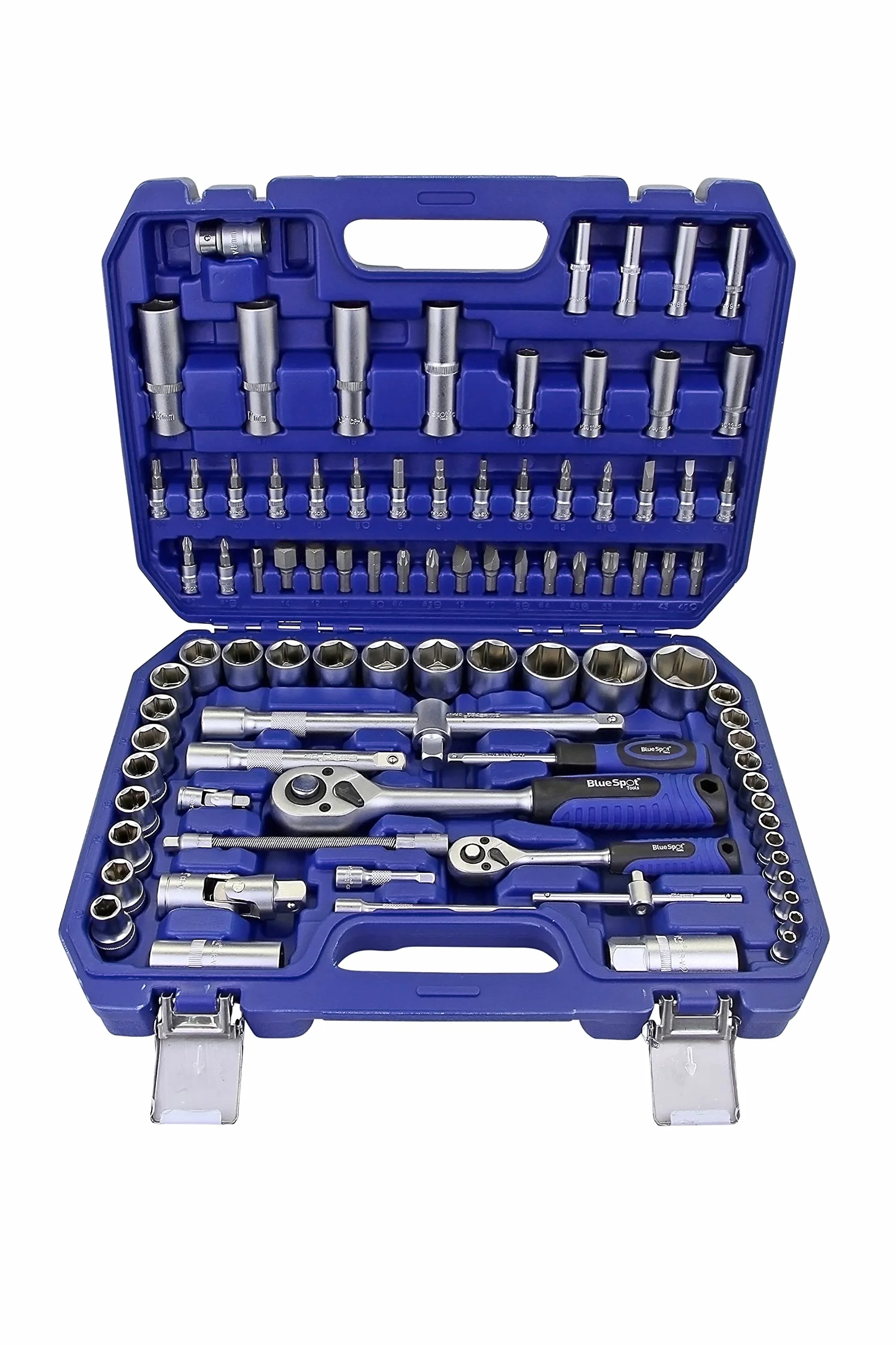 Blue Spot Tools Zestaw nasadek sześciokątnych 94 PCE 1/4" i 1/2" (4-14 mm) (10-32 mm)