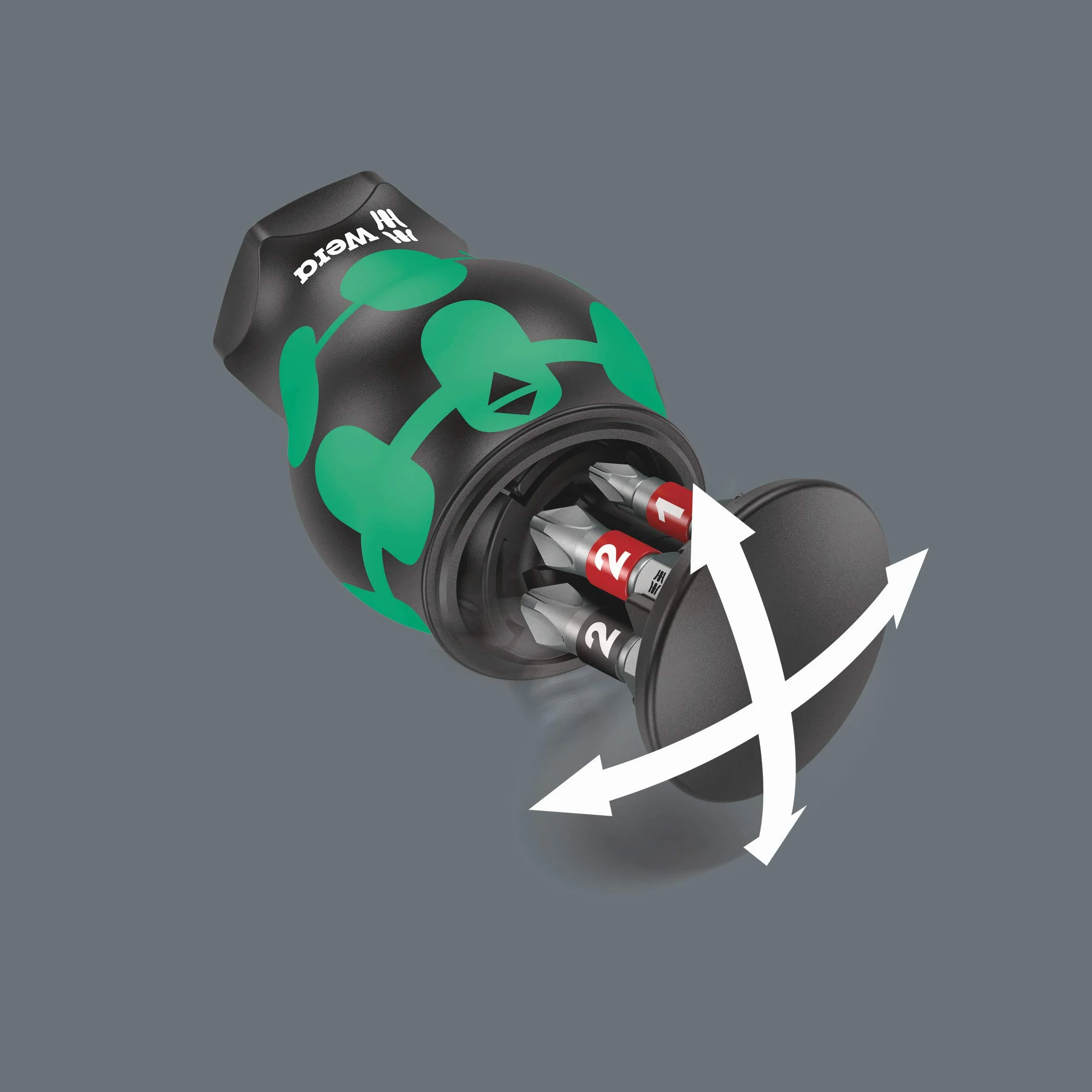 Wera Kraftform Kompakt Stubby depósito porta-puntas 2