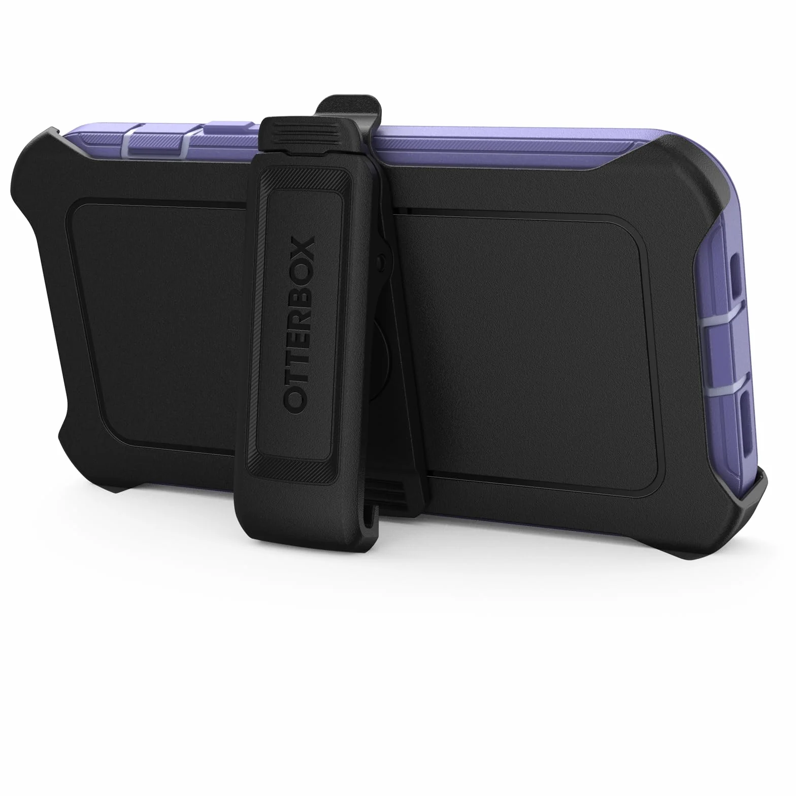 OtterBox Defender Etui iPhone 15 14 13 Mountain Majesty Fioletowe Wytrzymałe Ochrona Portu Podpórka Klips