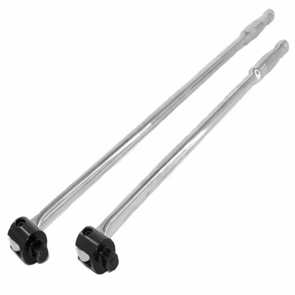 Telescopic Ratchet Klucz dynamometryczny nasadowy 1/2 cala napęd pręt przerywający Adapter grzechotkowy zastosowanie do upartych nakrętek śruby długość 600MM Klucze dynamometryczne