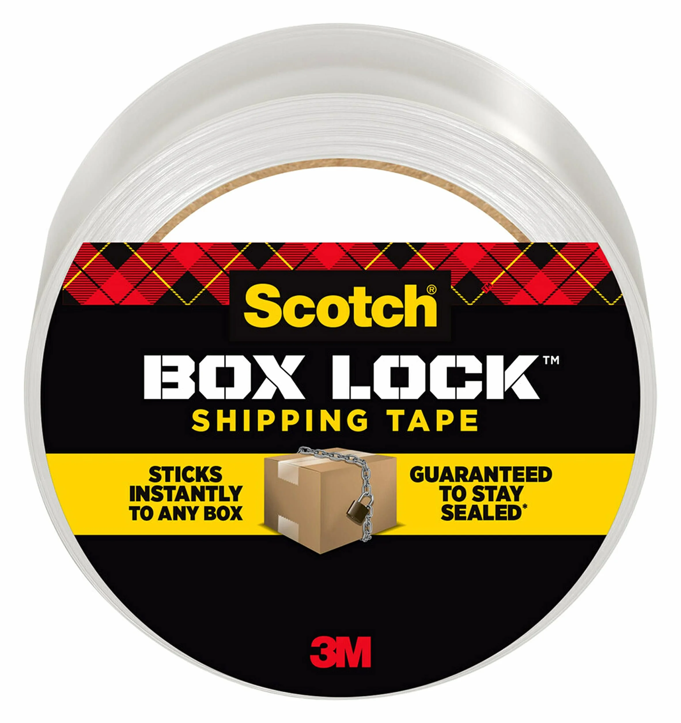 Scotch Box Lock 3950 Taśma Klejąca, Bezbarwny, 48 mm x 50 m