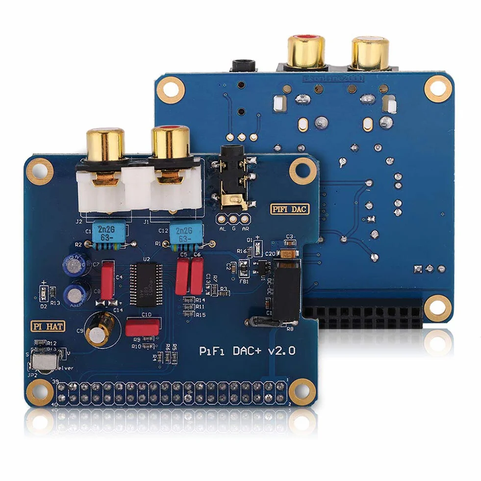 Rasp Pi HIFI DAC Hat PCM5122 Karta Dźwiękowa I2S dla 3 Model B 2B/B