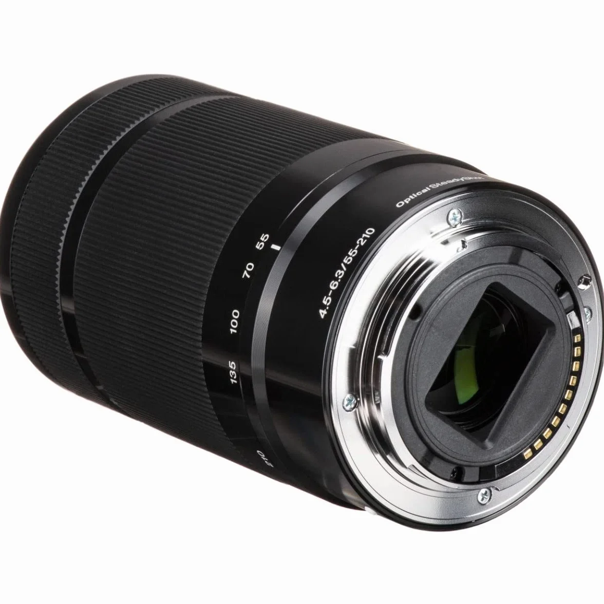 Sony 55–210 mm f/4.5–6.3 OSS obiektyw teleobiektyw APS-C E-Mount – stabilizacja OSS, fotografia sportowa, przyroda i podróże, lekka konstrukcja, idealny dla fotografii z dużej odległości
