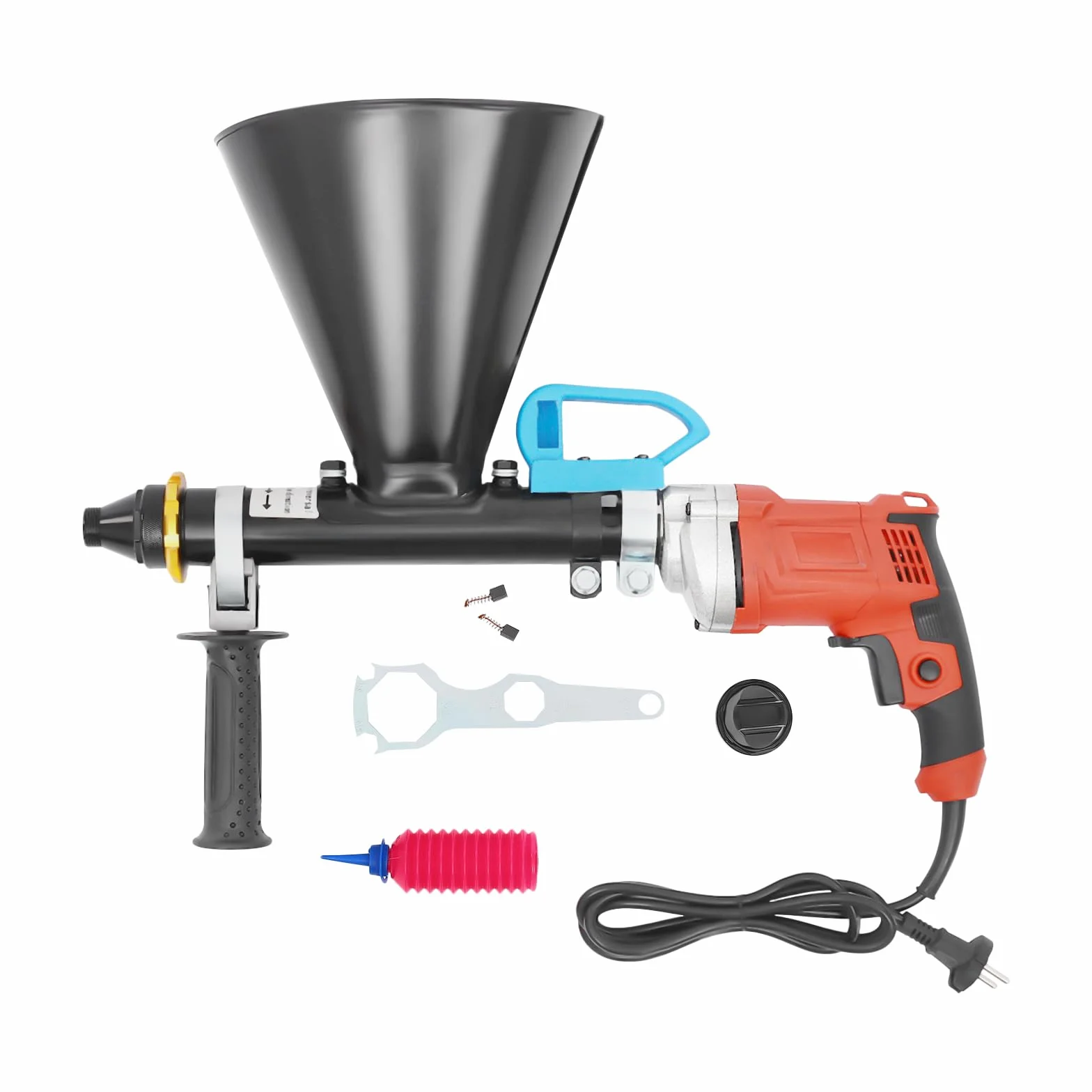 Strzykawka do zaprawy murarskiej, pistolet do fug, 220 V, 700 W, elektryczny pistolet do zaprawy cementowej, do instalacji drzwi bezpieczeństwa, napraw ścian
