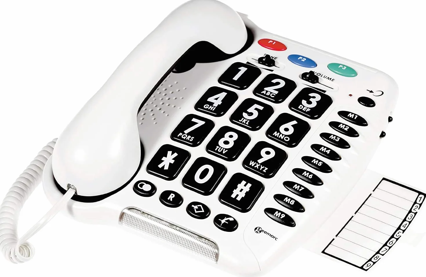 Geemarc CL100 telefon dla niedosłyszących - łatwa instalacja wersja niemiecka